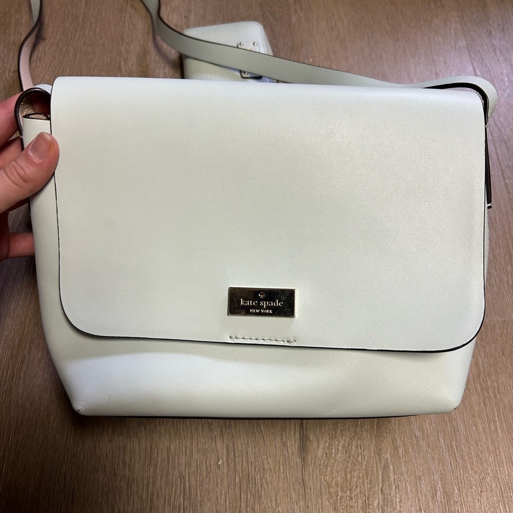Kate Spade White Crossbody Bag